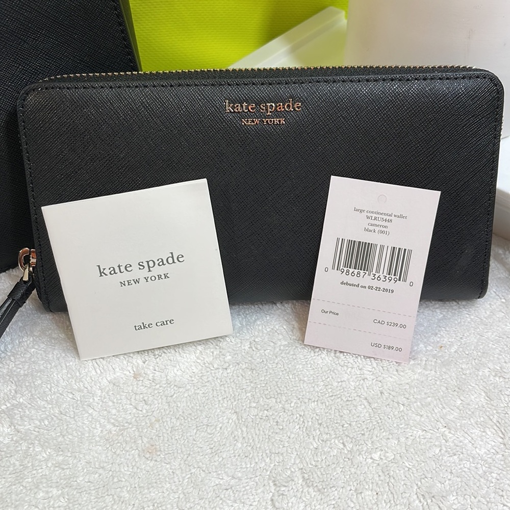 ♠️KATE SPADE♠️ “Laurel Way” Black Bag - NWT - Picture 11 of 17